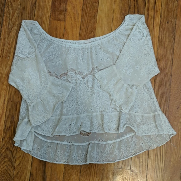 Eyeshadow Tops - 2/$10 Lace cover up | boho